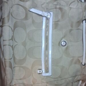 Coach Beige Designer Women's Bag